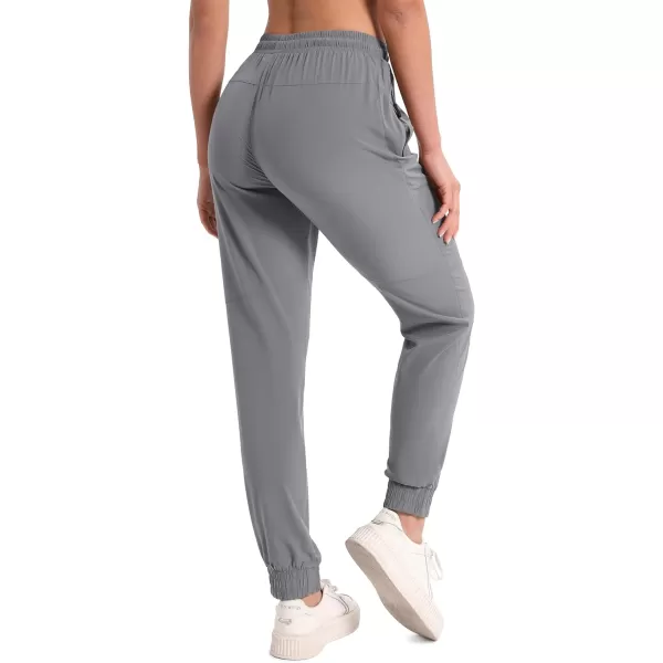 MAGCOMSEN Women's Hiking Joggers Pants Lightweight Quick Dry Gym Workout Running Pants with Pockets Outdoor Sweatpants
