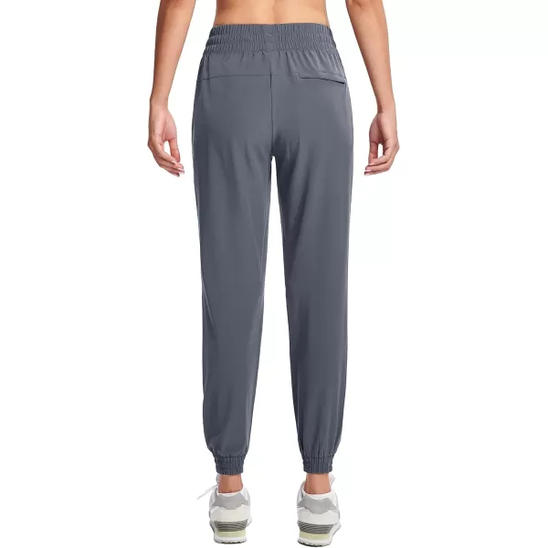 MAGCOMSEN Women's Joggers Lightweight Quick Dry Hiking Pants Water Resistant Running Athletic Workout Sweatpants Pockets