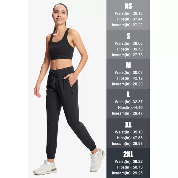 MAGCOMSEN Women's Joggers Lightweight Quick Dry Hiking Pants Water Resistant Running Athletic Workout Sweatpants Pockets
