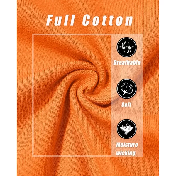 MAGCOMSEN Women's Long-Sleeve Crew-Neck Cotton T-Shirt Classic-Fit Shirt Soft Breathable Casual Tee Basic Tops