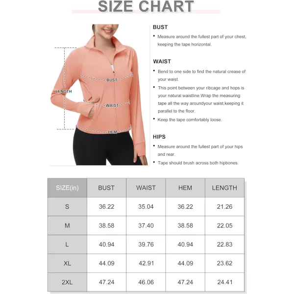 MAGCOMSEN Women's UPF 50+ Lightweight Athletic Jackets Cropped Zip Up Long Sleeve Shirts Sun Protection with Thumb Holes