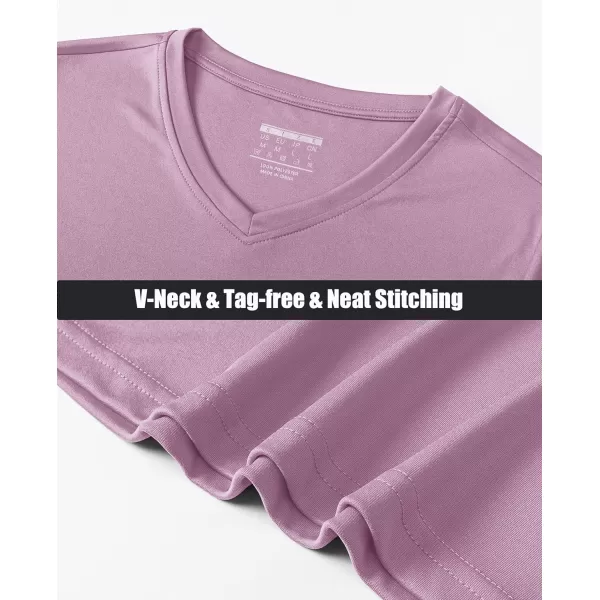 MAGCOMSEN Women's UPF 50+ Long Sleeve Shirts V-Neck UV Sun Protection T-Shirt Hiking Running Workout Outdoor Tee
