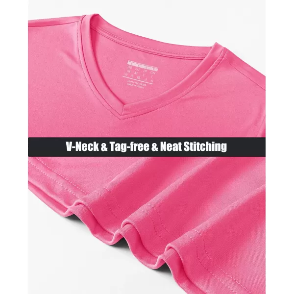 MAGCOMSEN Women's UPF 50+ Long Sleeve Shirts V-Neck UV Sun Protection T-Shirt Hiking Running Workout Outdoor Tee