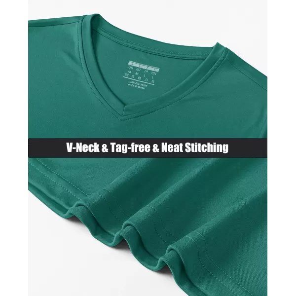 MAGCOMSEN Women's UPF 50+ Long Sleeve Shirts V-Neck UV Sun Protection T-Shirt Hiking Running Workout Outdoor Tee