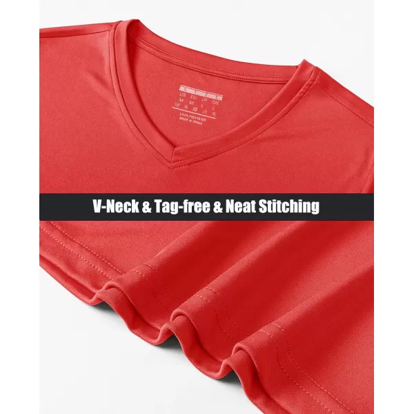 MAGCOMSEN Women's UPF 50+ Long Sleeve Shirts V-Neck UV Sun Protection T-Shirt Hiking Running Workout Outdoor Tee