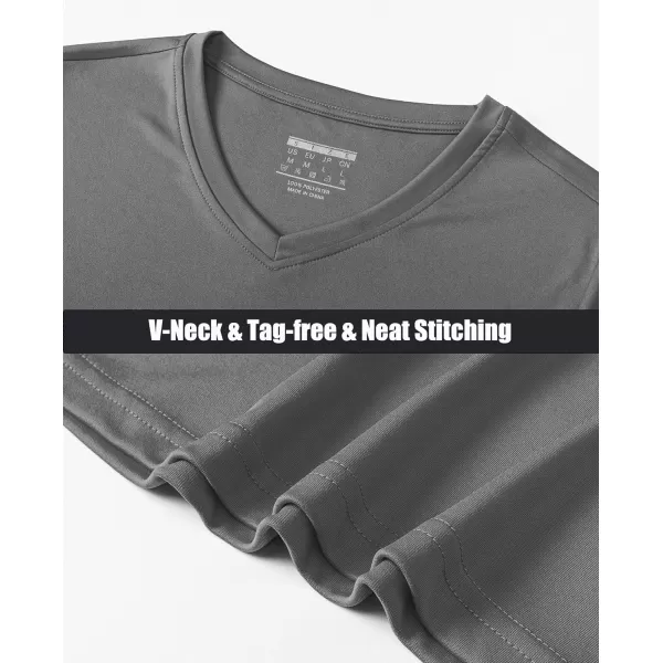 MAGCOMSEN Women's UPF 50+ Long Sleeve Shirts V-Neck UV Sun Protection T-Shirt Hiking Running Workout Outdoor Tee