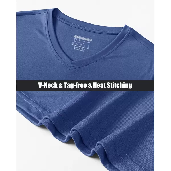 MAGCOMSEN Women's UPF 50+ Long Sleeve Shirts V-Neck UV Sun Protection T-Shirt Hiking Running Workout Outdoor Tee