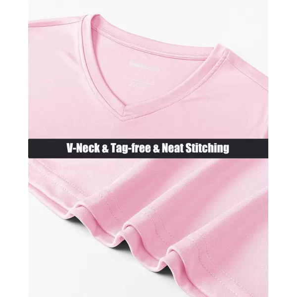 MAGCOMSEN Women's UPF 50+ Long Sleeve Shirts V-Neck UV Sun Protection T-Shirt Hiking Running Workout Outdoor Tee