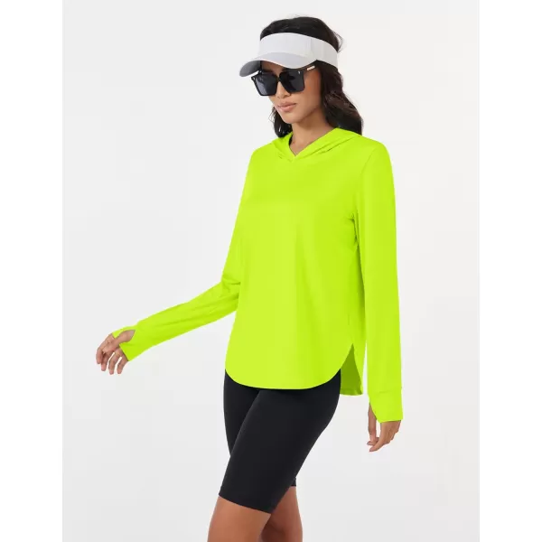 MAGCOMSEN Women's UPF 80+ Quick Dry Sun Protection Hoodie Lightweight SPF Long Sleeve Rashguard with Thumb Hole