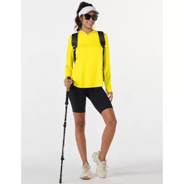MAGCOMSEN Women's UPF 80+ Quick Dry Sun Protection Hoodie Lightweight SPF Long Sleeve Rashguard with Thumb Hole