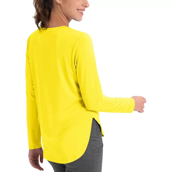 MAGCOMSEN Women's UPF 80+ UV T Shirts Long Sleeve Workout Tops Quick Dry Athletic Tees Gym Hiking Sun Shirt