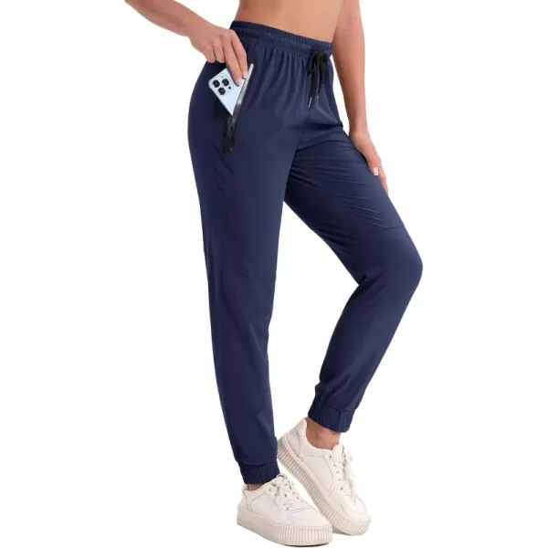 MAGCOMSEN Women's Hiking Joggers Pants Lightweight Quick Dry Gym Workout Running Pants with Pockets Outdoor Sweatpants