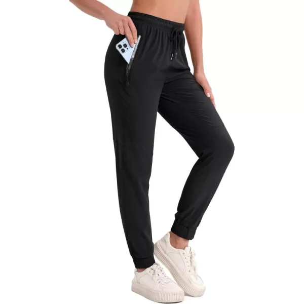 MAGCOMSEN Women's Hiking Joggers Pants Lightweight Quick Dry Gym Workout Running Pants with Pockets Outdoor Sweatpants