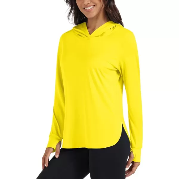 MAGCOMSEN Women's UPF 80+ Quick Dry Sun Protection Hoodie Lightweight SPF Long Sleeve Rashguard with Thumb Hole