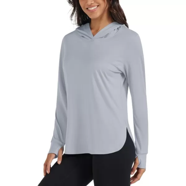 MAGCOMSEN Women's UPF 80+ Quick Dry Sun Protection Hoodie Lightweight SPF Long Sleeve Rashguard with Thumb Hole