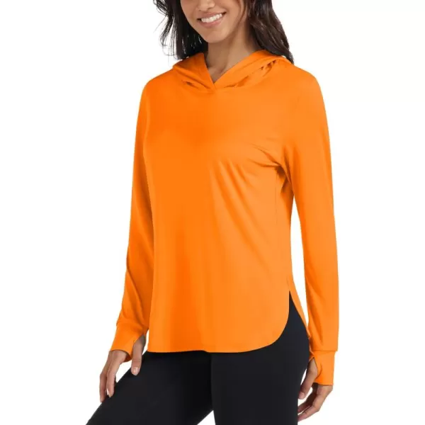 MAGCOMSEN Women's UPF 80+ Quick Dry Sun Protection Hoodie Lightweight SPF Long Sleeve Rashguard with Thumb Hole