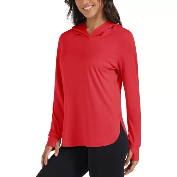 MAGCOMSEN Women's UPF 80+ Quick Dry Sun Protection Hoodie Lightweight SPF Long Sleeve Rashguard with Thumb Hole