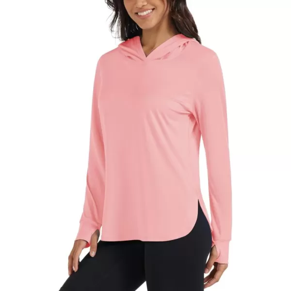 MAGCOMSEN Women's UPF 80+ Quick Dry Sun Protection Hoodie Lightweight SPF Long Sleeve Rashguard with Thumb Hole