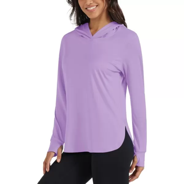 MAGCOMSEN Women's UPF 80+ Quick Dry Sun Protection Hoodie Lightweight SPF Long Sleeve Rashguard with Thumb Hole