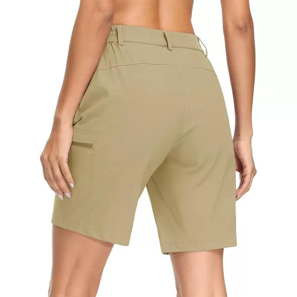 MAGCOMSEN Hiking Shorts for Women Quick Dry Cargo Shorts Lightweight Pockets Outdoor Summer Casual Active Golf Shorts