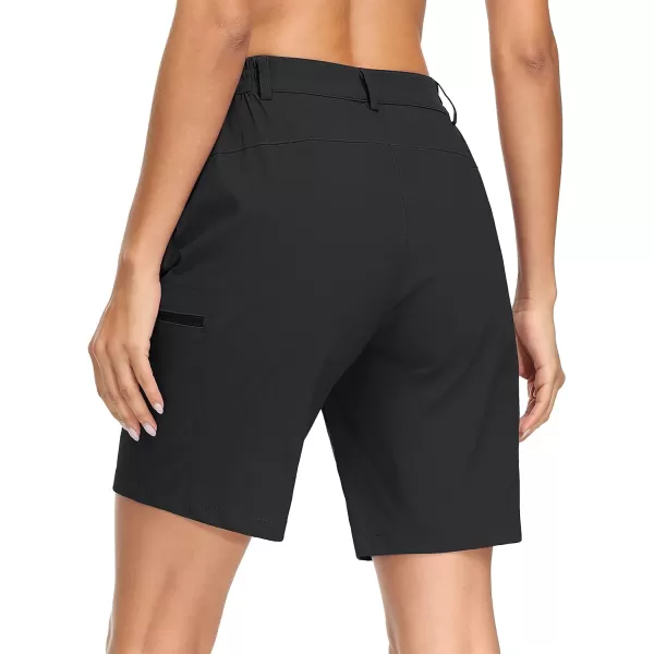 MAGCOMSEN Hiking Shorts for Women Quick Dry Cargo Shorts Lightweight Pockets Outdoor Summer Casual Active Golf Shorts