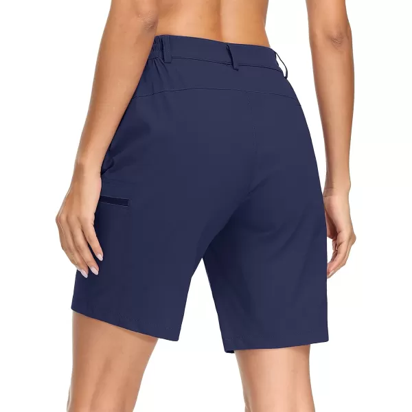MAGCOMSEN Hiking Shorts for Women Quick Dry Cargo Shorts Lightweight Pockets Outdoor Summer Casual Active Golf Shorts