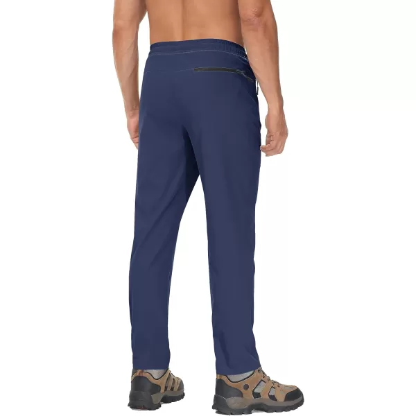 MAGCOMSEN Mens Hiking Pants Quick Dry Lightweight Joggers Athletic Outdoor Pants with 3 Zipper Pockets