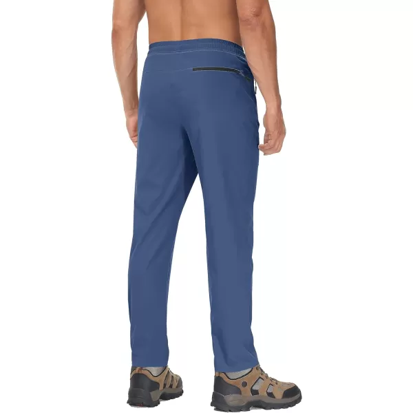 MAGCOMSEN Mens Hiking Pants Quick Dry Lightweight Joggers Athletic Outdoor Pants with 3 Zipper Pockets