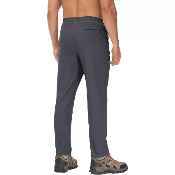 MAGCOMSEN Mens Hiking Pants Quick Dry Lightweight Joggers Athletic Outdoor Pants with 3 Zipper Pockets
