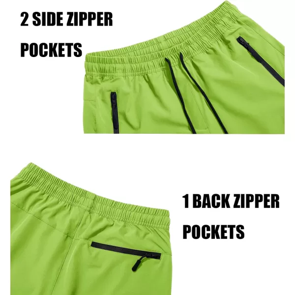 MAGCOMSEN Mens Hiking Pants Quick Dry Lightweight Joggers Athletic Outdoor Pants with 3 Zipper Pockets