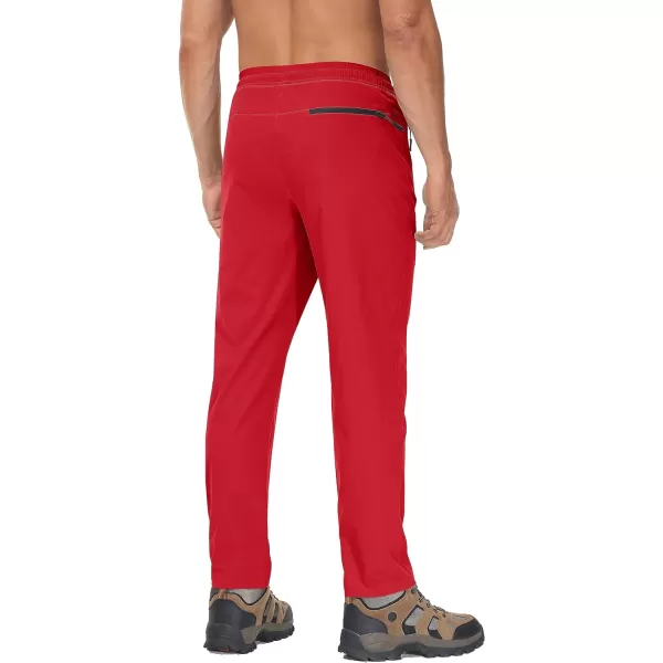 MAGCOMSEN Mens Hiking Pants Quick Dry Lightweight Joggers Athletic Outdoor Pants with 3 Zipper Pockets