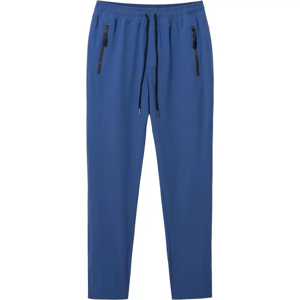 MAGCOMSEN Mens Hiking Pants Quick Dry Lightweight Joggers Athletic Outdoor Pants with 3 Zipper Pockets