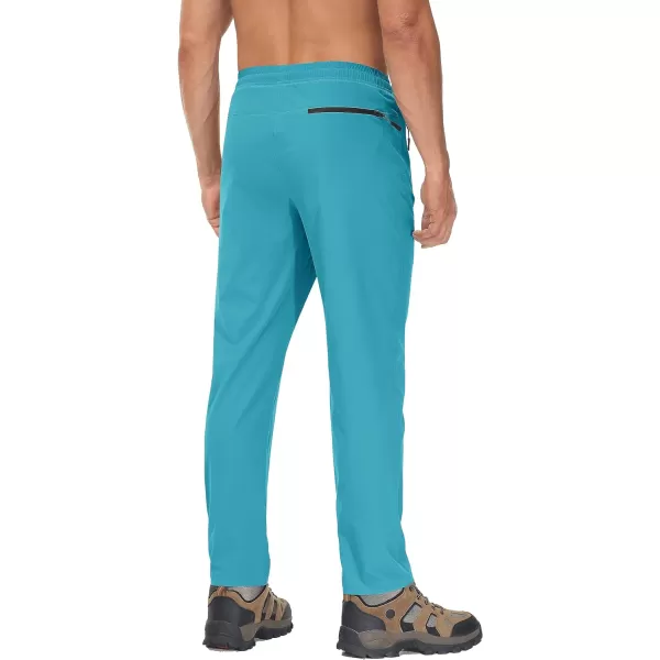 MAGCOMSEN Mens Hiking Pants Quick Dry Lightweight Joggers Athletic Outdoor Pants with 3 Zipper Pockets