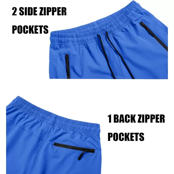MAGCOMSEN Mens Hiking Pants Quick Dry Lightweight Joggers Athletic Outdoor Pants with 3 Zipper Pockets