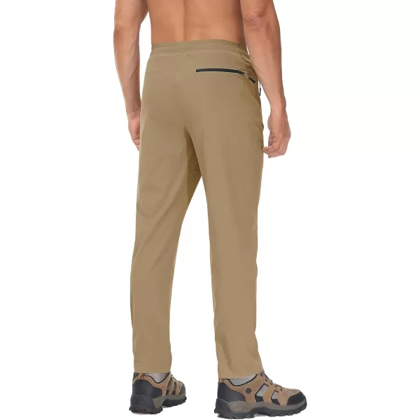 MAGCOMSEN Mens Hiking Pants Quick Dry Lightweight Joggers Athletic Outdoor Pants with 3 Zipper Pockets