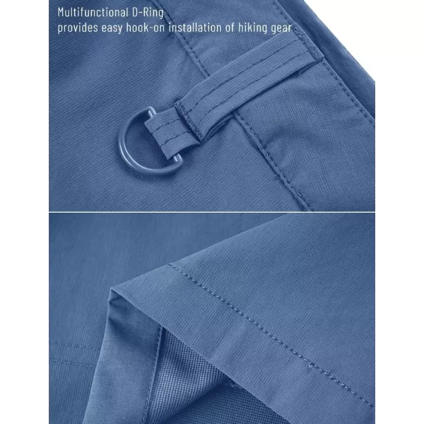 MAGCOMSEN Men's Hiking Shorts 5 Pockets Water-Resistant Ripstop Quick Dry Outdoor Cargo Fishing Tactical Shorts