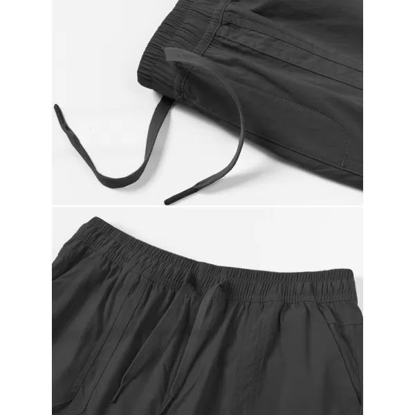 MAGCOMSEN Women's 5" Hiking Athletic Shorts 4 Pockets Quick Dry Outdoor Summer Running Yoga Workout Gym Shorts