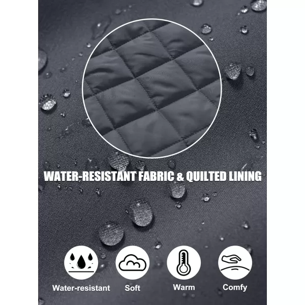 MAGCOMSEN Women's Bomber Puffer Jacket Winter Warm Padded Coat Casual Zip Up Outerwear Windbreaker with Pockets