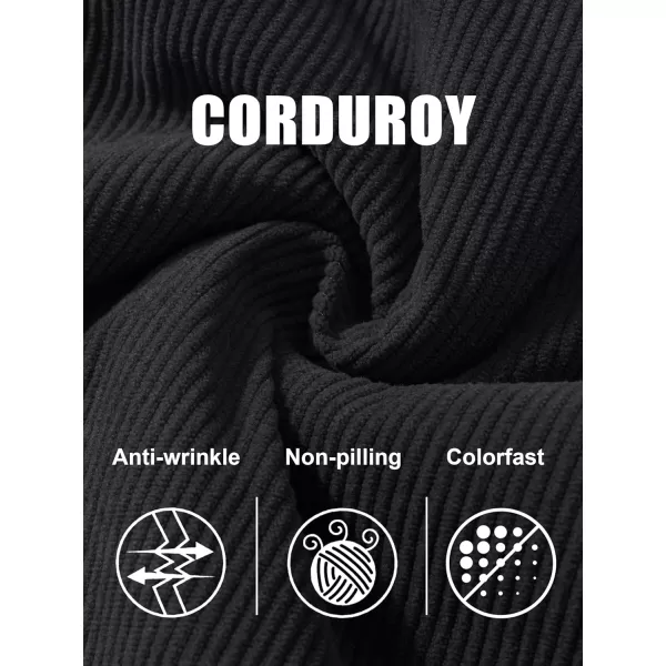 MAGCOMSEN Women's Corduroy Jacket Sherpa Fleece Lined Coat Button Up Warm Casual Heavyweight Trucker Jacket with Pockets