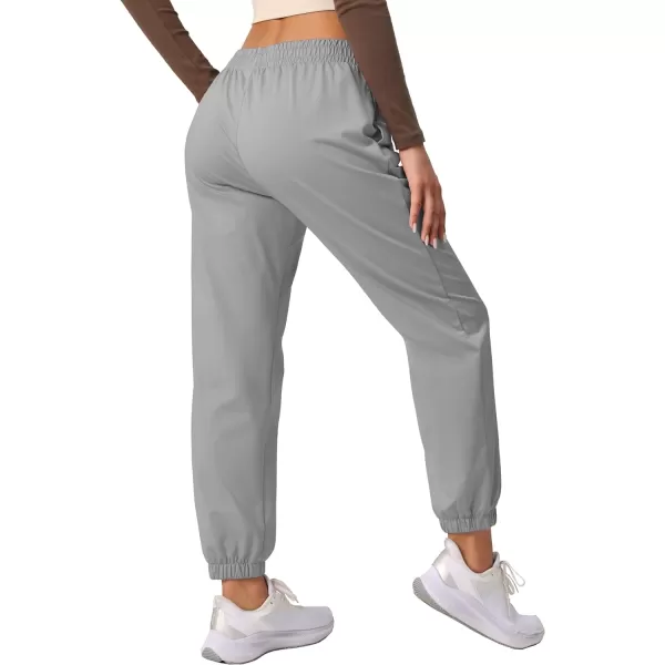 MAGCOMSEN Women's Joggers with Pockets Fleece Lined Water Resistant Warm Sweatpants Winter Jogging Hiking Pants
