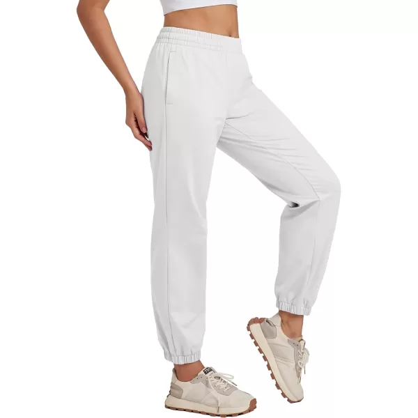MAGCOMSEN Women's Joggers with Pockets Fleece Lined Water Resistant Warm Sweatpants Winter Jogging Hiking Pants