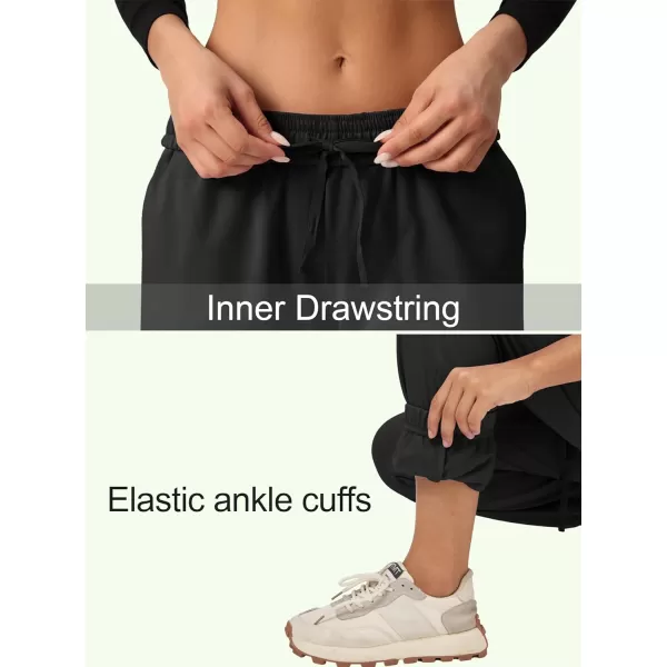 MAGCOMSEN Women's Joggers with Pockets Fleece Lined Water Resistant Warm Sweatpants Winter Jogging Hiking Pants