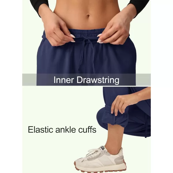 MAGCOMSEN Women's Joggers with Pockets Fleece Lined Water Resistant Warm Sweatpants Winter Jogging Hiking Pants