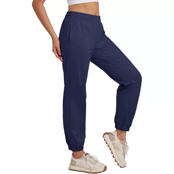 MAGCOMSEN Women's Joggers with Pockets Fleece Lined Water Resistant Warm Sweatpants Winter Jogging Hiking Pants