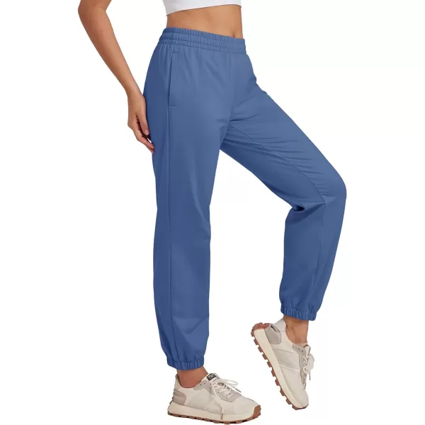 MAGCOMSEN Women's Joggers with Pockets Fleece Lined Water Resistant Warm Sweatpants Winter Jogging Hiking Pants