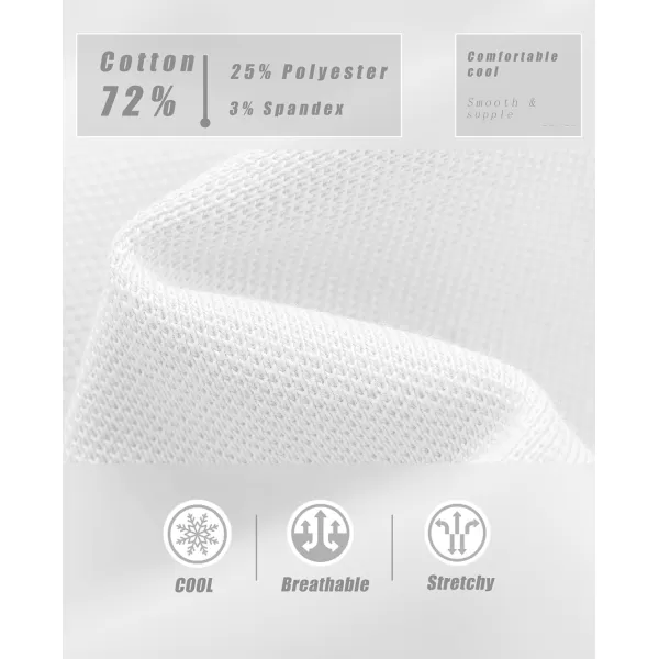 MAGCOMSEN Women's Polo Shirts Long Sleeve 3-Button Cotton Cool Shirts Wicking Casual Business Collared Shirts Tops