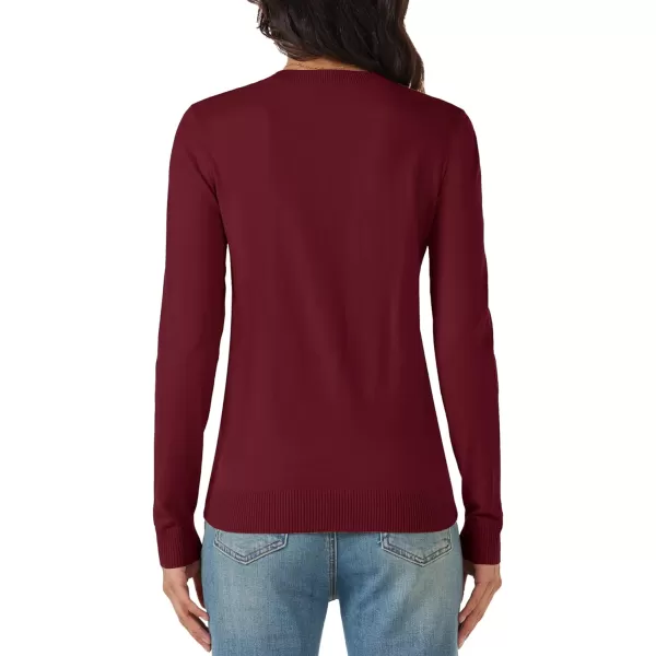 MAGCOMSEN Women's V Neck Sweater 2024 Spring Casual Long Sleeve Tops Knit Lightweight Pullover Sweaters Jumper