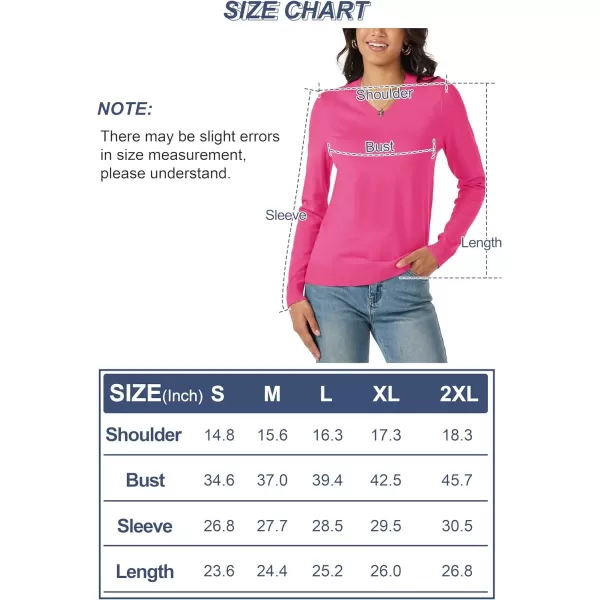 MAGCOMSEN Women's V Neck Sweater 2024 Spring Casual Long Sleeve Tops Knit Lightweight Pullover Sweaters Jumper