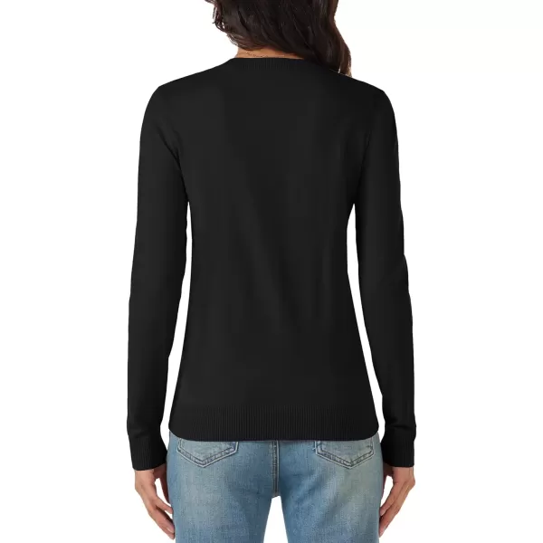 MAGCOMSEN Women's V Neck Sweater 2024 Spring Casual Long Sleeve Tops Knit Lightweight Pullover Sweaters Jumper