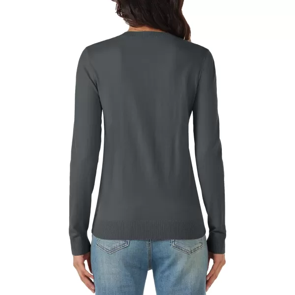 MAGCOMSEN Women's V Neck Sweater 2024 Spring Casual Long Sleeve Tops Knit Lightweight Pullover Sweaters Jumper